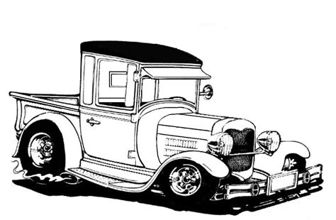 restful drawings monster truck coloring pages cars