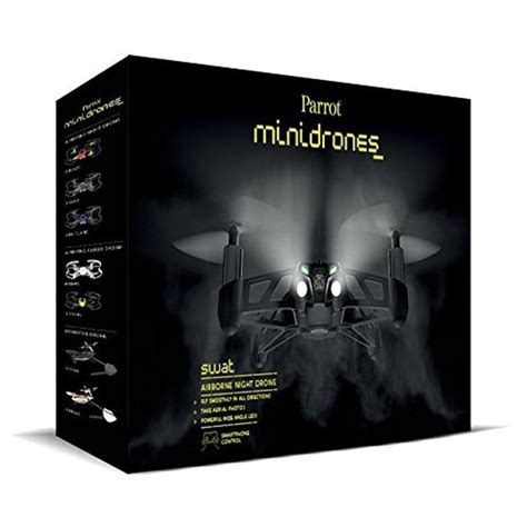 find  parrot airborne night minidrone swat black brand   box  sale