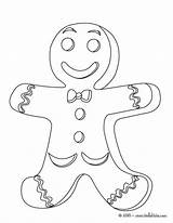 Gingerbread Man Coloring Decorated Pages Print Navidad Hellokids Color Online Dibujo sketch template