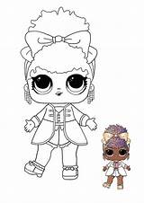 Lol Coloring Pages Star Supa Surprise Cute Coloring1 Dolls Sheets Colouring Queen Printable Choose Board sketch template