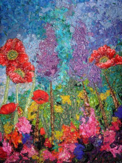 images  ann loveless art quilts flower quilts landscape