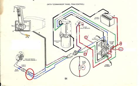 mercruiser trim solenoid wiring diagram club car golf cart diagram