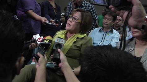 De Lima To Binay Camp I Cannot Be Intimidated