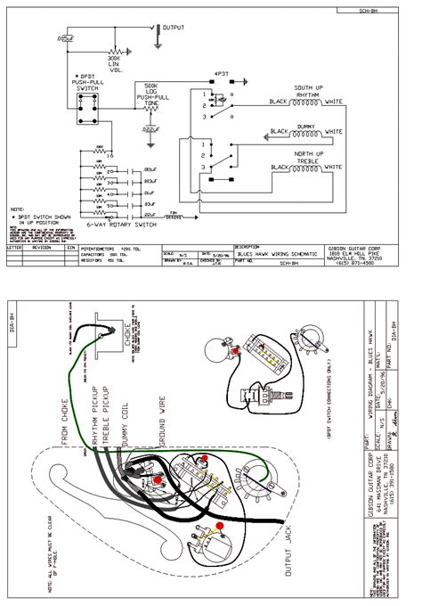 gibson eds  wiring schematic wiring diagram