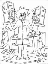 Scientist Coloring4free 2021 Coloring Pages Kids Printable Related Posts sketch template