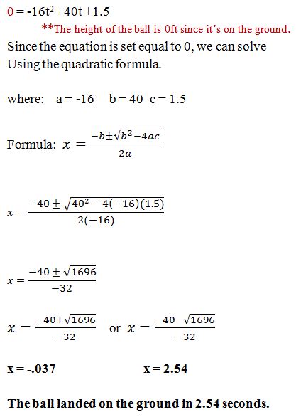word problems involving quadratic equations