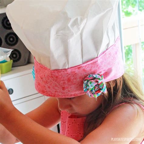 adorable kids chef hat easy crafts
