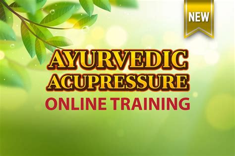 ayurvedic acupressure  training  rs service acupressure