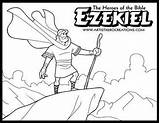 Ezekiel Heroes Moses Exile Ezekial Ot Sellfy sketch template