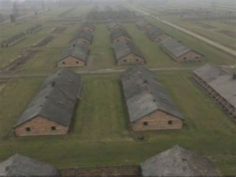 chilling drone footage captures auschwitz    anniversary  liberation  independent