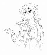 Kirito Sword Getdrawings Drawing sketch template