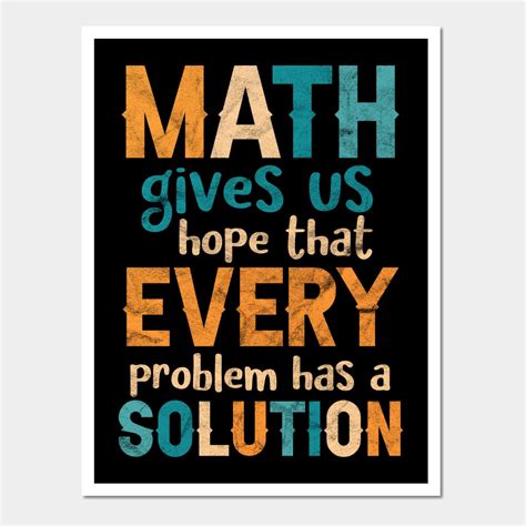 Math Gives Us Hope That Every Problem Has Solution By Ninetee In 2023