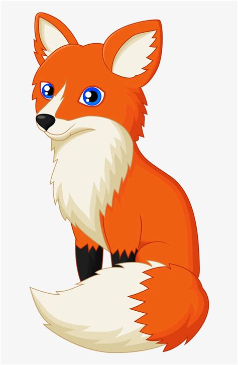 draw  baby red fox  basic shapes   perfect