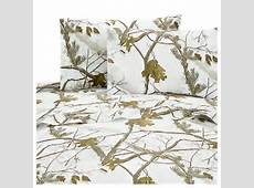 Realtree® AP Snow Camo Sheets ~ White Camouflage Sheet Set ~ 6 Sizes