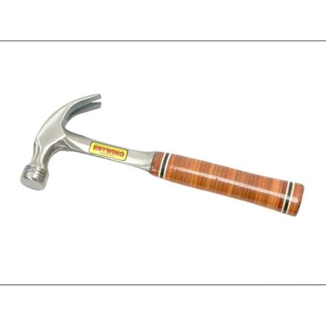 estwing ec curved claw hammer leather grip oz estec hammers claw qwikfast trade