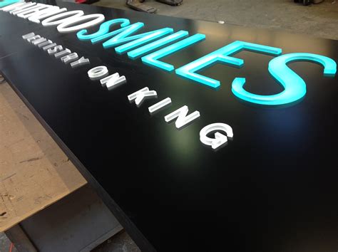 sign depotcustom business sign waterloo smiles outdoor signs