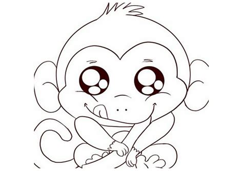 coloring pages  monkeys printable activity shelter
