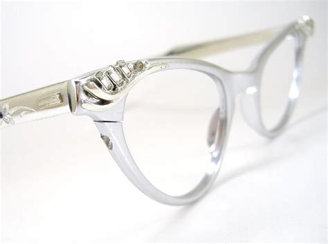 Vintage Rhinestone Cat Eye Glasses Eyeglasses Or Sunglasses