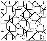 Tessellation Coloring Pages Printable Geometric Patterns Pattern Color Tessellations Enjoy Mosaic Hubpages Templates Layout Animal Sheets Could Think Use Choose sketch template