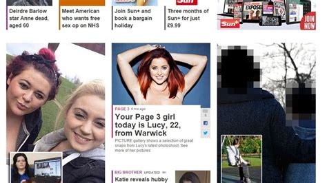 sun newspaper drops topless models  page  euronews