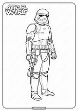 Stormtrooper Coloringoo sketch template