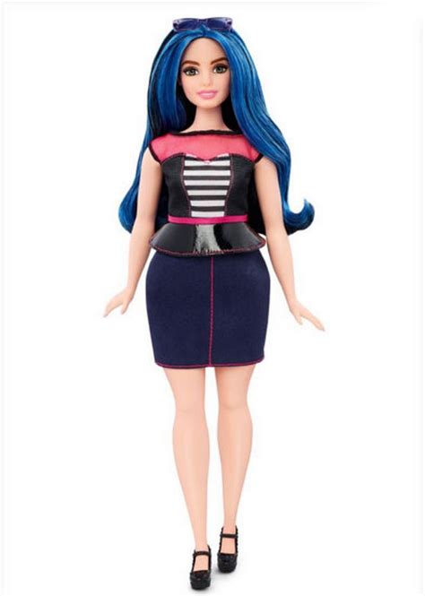 new plus sized barbie dolls with curves to come in seven different