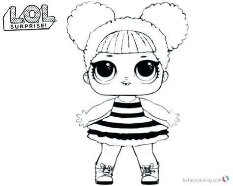 madame queen lol doll coloring pages