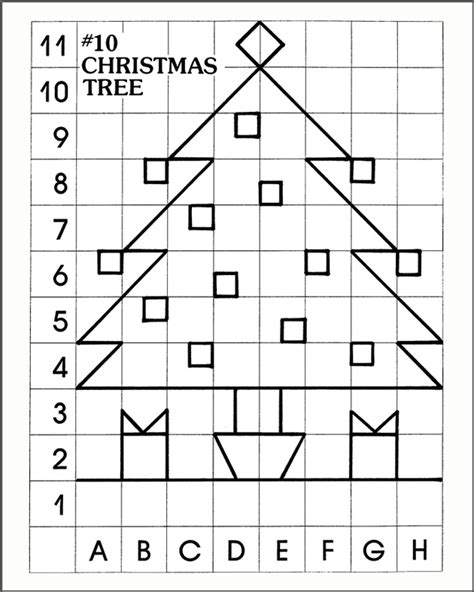 holiday graph art mystery pictures printables printablee hot sex