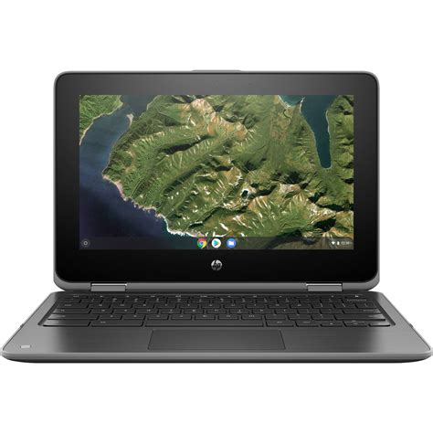 refurbished hp chromebook     ee  touchscreen convertible  laptop gb ram gb