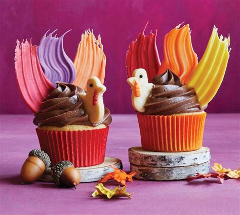 easy turkey cupcake recipe — woman s day turkey cupcakes cupcake