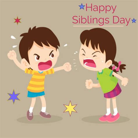 happy siblings day instagram post template postermywall