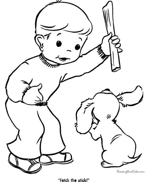 animal printables puppy coloring pictures