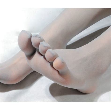 Seamless Ultra Sheer 5 Five Toes Gloves Pantyhose Silky Tights