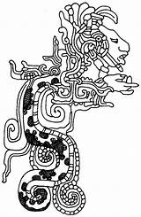 Quetzacoatl sketch template