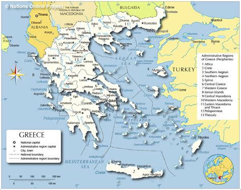 greek isles map