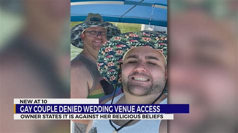 Gay Couple Denied Wedding Venue Access Youtube
