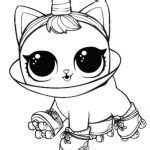 cat lol coloring lol dolls cute coloring pages   pony coloring