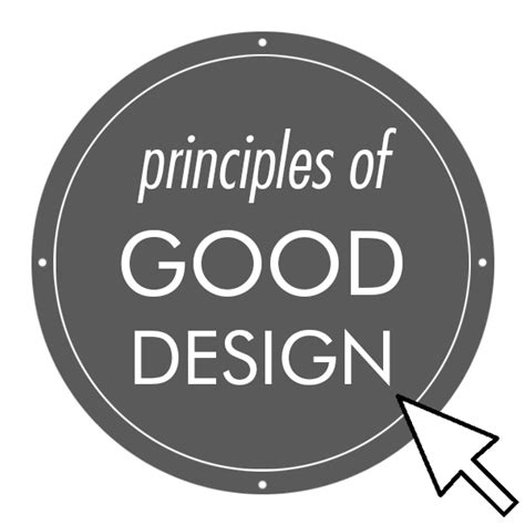 good design  principles  good design