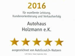 autoscout auszeichnung fuer autohaus holzmann  leutkirch