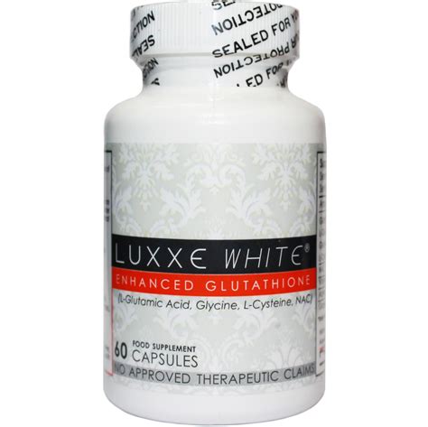 luxxe white capsules enhanced glutathione pills  frontrow