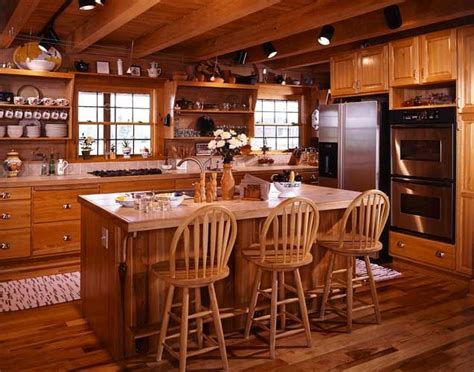 related image log home kitchens log cabin lighting fixtures log cabin kitchens