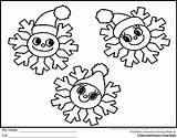 Snowflake Coloring Pages Kids Preschoolers Snowflakes Color Printable Christmas Face Snowman Print Clipart Ginormasource Popular Library Year Happy Coloringhome Faces sketch template