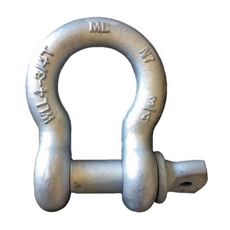 macline 3 4 screw pin anchor shackles macmor industries