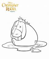 Coloring Robin Christopher Eeyore Pages Disney Printable Movie Sheets Activity Pooh Colouring Piglet Winnie Choose Board Mamalikesthis sketch template