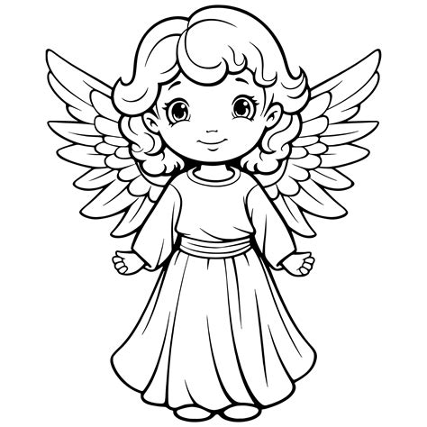 angel coloring pages  kids angels coloring book   teachers