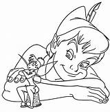 Pan Peter Tinkerbell Coloring Pages Color Categories sketch template