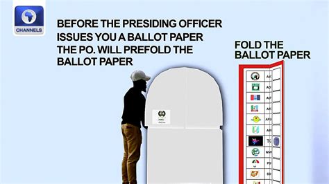 fold ballot paper  thumb printing election  youtube