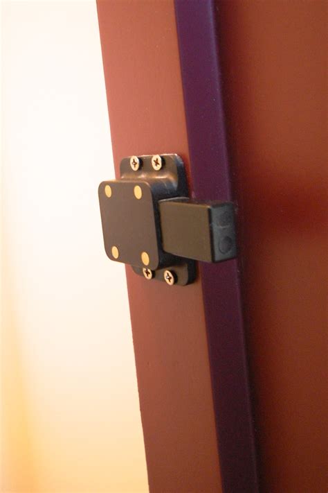 door latch hidden door magnetic latch