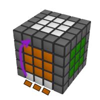 solve  rubiks cube kh step