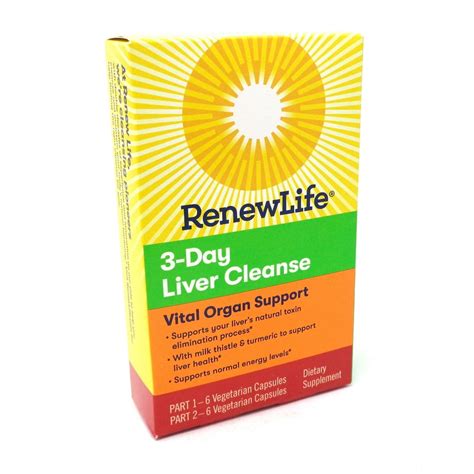 Renew Life 3 Day Liver Cleanse 1 Kit